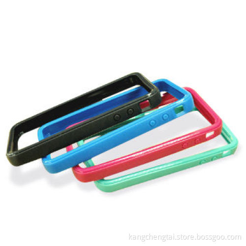 Bumper Frame TPU Cases for Apple's iPhone 4G, Various Colors Available